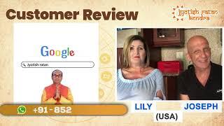 Customer Review - Joseph and Lily | Talk To Best Astrologer | Jyotish Ratan Kendra