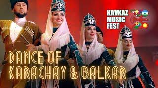 KAVKAZ MUSIC FEST | Elbrus Show | Abezek dance