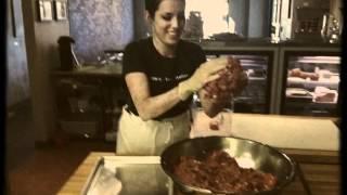 Lisa Making Meatballs, DiFranco's Denver Italian Restaurant| Best Italian Restaurant in Denver