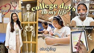 MBBS days in my life vlog: low days, studying for exams, classes, productivity & more