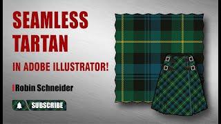 How to Create a Seamless Tartan Plaid with a Twill Weave in Adobe Illustrator