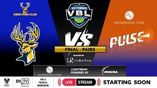 VBL3 Finals | Grand Final | Pairs