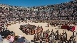 WATCH GLADIATORS FIGHT IN A REAL ROMAN ARENA