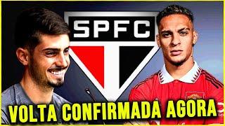 EXCELENTE!!! SÃO PAULO (SPFC) TERÁ VOLTA QUE IRÁ PREENCHER VAZIO SE ZUBELDIA... ANTONY E MAIS!