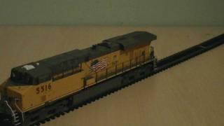 Intermountain GE ES44AC GEVO Diesel Locomotive Union Pacific (HO Scale) Review HD