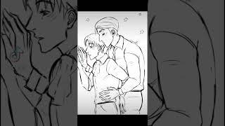 #art #artist #aot #eruri #erwin #levi #snk