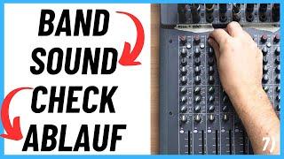 MISCHPULT BEDIENUNG - Part 7 Sound Check schnell und effizient gestalten Tutorial