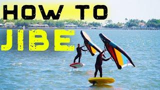 How to Jibe | WING FOIL transition