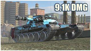 T-22 medium • 9.1K DMG 6 KILLS • WoT Blitz