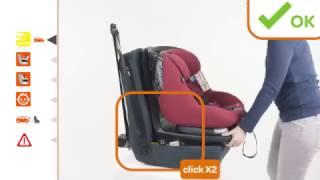 Maxi-Cosi l AxissFix car seat l How to install