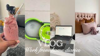 VLOG- 9 to 5 Work From Home Vlog | Day In My Life |  Simple Life Diaries | Neilwe K | #vlogtober