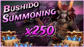 Watcher of Realms - 250 F2P Summons - Kigiri Bushido Summon Event