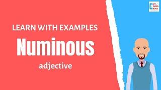 Numinous | Meaning with examples | My Word Book