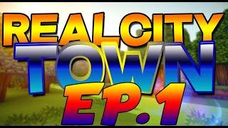 New Building Series! RealCity Town Episode 1 | Minecraft Map Making