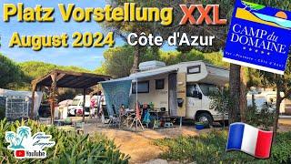 Campingplatzvorstellung: Camp du Domain an der Côte d'Azur in Bormes les Mimosas