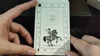 Знакомимся со старинной колодой карт ленорман "Орнитомания" 1878 года выпуска.