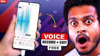 ️Best Voice Recorder And Editor For Android In 2024 | Voice Recorder App