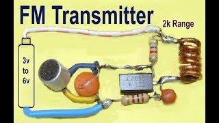 FM TRANSMITTER without PCB