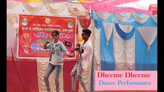 Dheeme Dheeme, Mukabala Remix Song I Romantic Dance Performance I Bhagyashree&Chandrakant I Umbartha