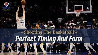 Keep Form And Timing Consistent When Shooting The #basketball