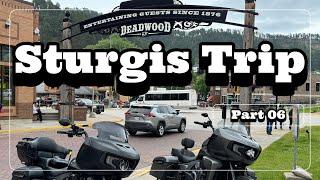 Sturgis Trip Part 6 - Deadwood, Spearfish Canyon, The Boar's Nest and Bike troubles!!