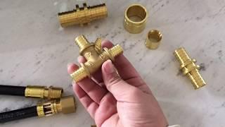 IFANPlus Pex CW617 brass fitting for Underfloor heating system