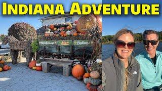 Indiana Road Trip Adventure - Shipshewana, Lake House, Shopping & More - October 2024