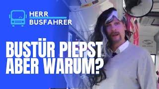 Geheimnisse der Busfahrt: Was passiert, wenn die Bustür piepst? #herrbusfahrer