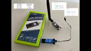 Seeed LoRa E5 Tutorial with ST programmer