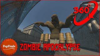 360° Zombie Apocalypse Episode 8 Escape The Zombie Dogs! 4K