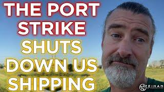 Longshoreman on Strike: US Ports Get Shut Down || Peter Zeihan