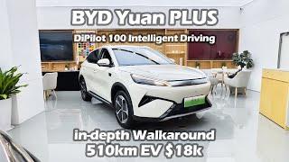 2025 New BYD Yuan PLUS 510KM Superior Version Pure EV in-depth Walkaround - Big Bear Test Car