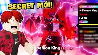 Ngạc Nhiên Với Sức Mạnh Của SECRET DEMON KING Trong Update 3 Anime Defenders! - Roblox