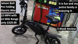 Jetson Bolt Pro Folding Electric Bike Review, Unboxing and Range Test