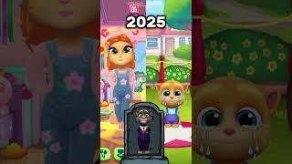 Mom, where is dad??#mytalkingangela2 #mytalkingtom #shortvideo #angela #angela2 #tom #play_rise