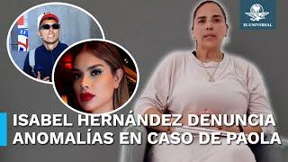 Madre de Carlos Salcedo sostiene que él mató a su hermana Paola