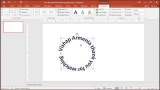 How to Write Circular Text in PowerPoint: How to Curve Text in PowerPoint