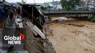 Nepal faces daunting cleanup after 2 days of heavy rain trigger severe flooding, landslides