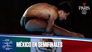 Randal Willars y Kevin Berlín de México en semifinales de Clavados | Juegos Olímpicos París 2024