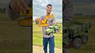 Rc excavator and rc truck Unboxing #rctruck