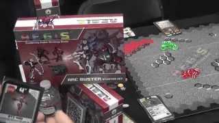 A.E.G.I.S. Combining Robots Strategy Game - Overview from GenCon 2015