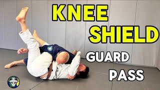 Knee Shield Guard Pass ️#rollwiththefox S:7-Ep:4
