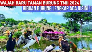 ADA RIBUAN BURUNG DI TEMPAT INI‼️ WAJAH BARU TAMAN BURUNG TMII JAGAT SATWA NUSANTARA 2024‼️