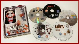 SAW 1-5 - LIMITED LENTICULAR DVD COLLECTORS EDITION WITH SOUND UNBOXING