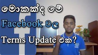 Update to Our Terms / Facebook New Update 2020 Sinhala | Dew Tech LK