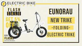 Eunorau New-Trike 48V/12.5Ah 500W Folding Electric Trike Review by Electric Bike Paradise