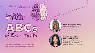 WomenTalk, "ABCs of Brain Health"