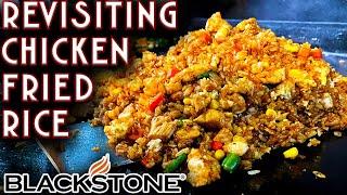 REVISITING OUR MOST VIEWED COOK! CHICKEN FRIED RICE ON THE BLACKSTONE GRIDDLE! EASY RECIPE