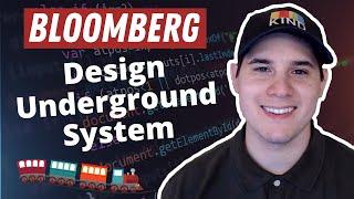 Design Underground System - Bloomberg 2020 Most Asked Interview Question