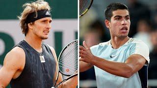 Alexandr Zverev v Carlos Alcaraz                                          Highlights|Australian Open